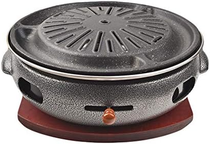 Żeliwny piec do grilla na węgiel, 34 cm