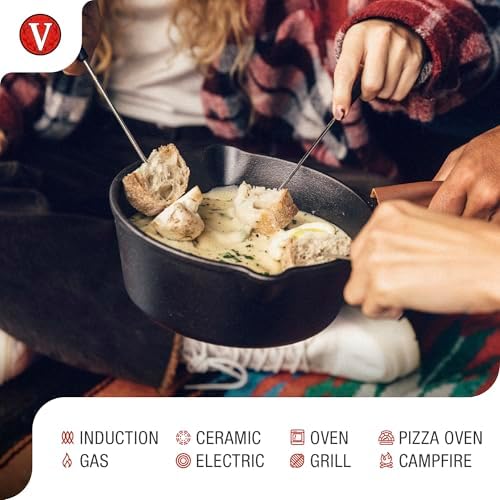 Victoria 2 qt żeliwny garnek-rondel z Kolumbii