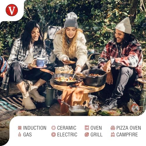 Victoria 0,5 qt mini rondel żeliwny do rozpuszczania